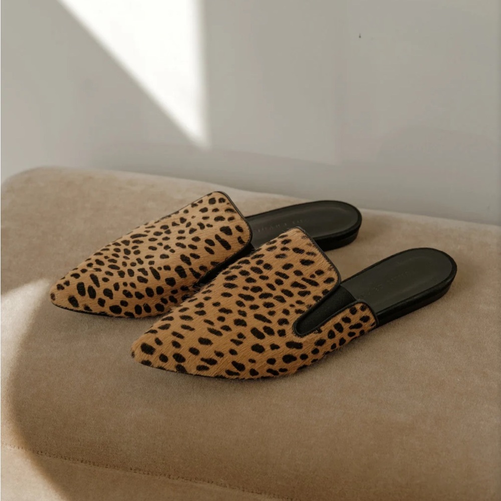 Jenni Kayne Leopard Print Mules